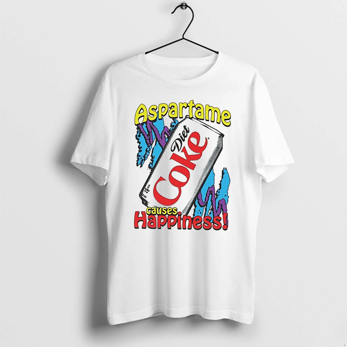 Officials Aspartame Causes Happiness Diet Coke Tee Premium T Shirt Sweatshirt Hoodie