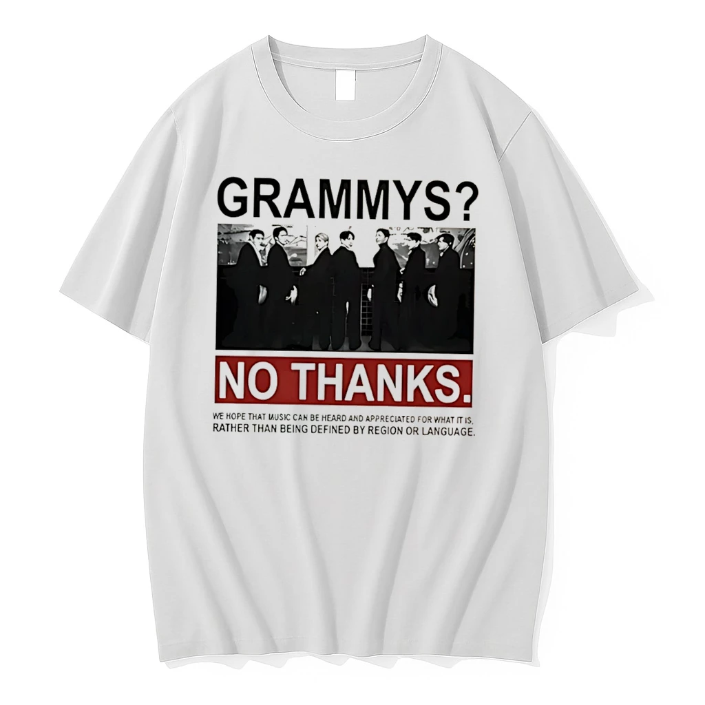 Officials Bts Grammys No Thanks Music Appreciation Quote Tee Premium T Shirt Sweatshirt Hoodie