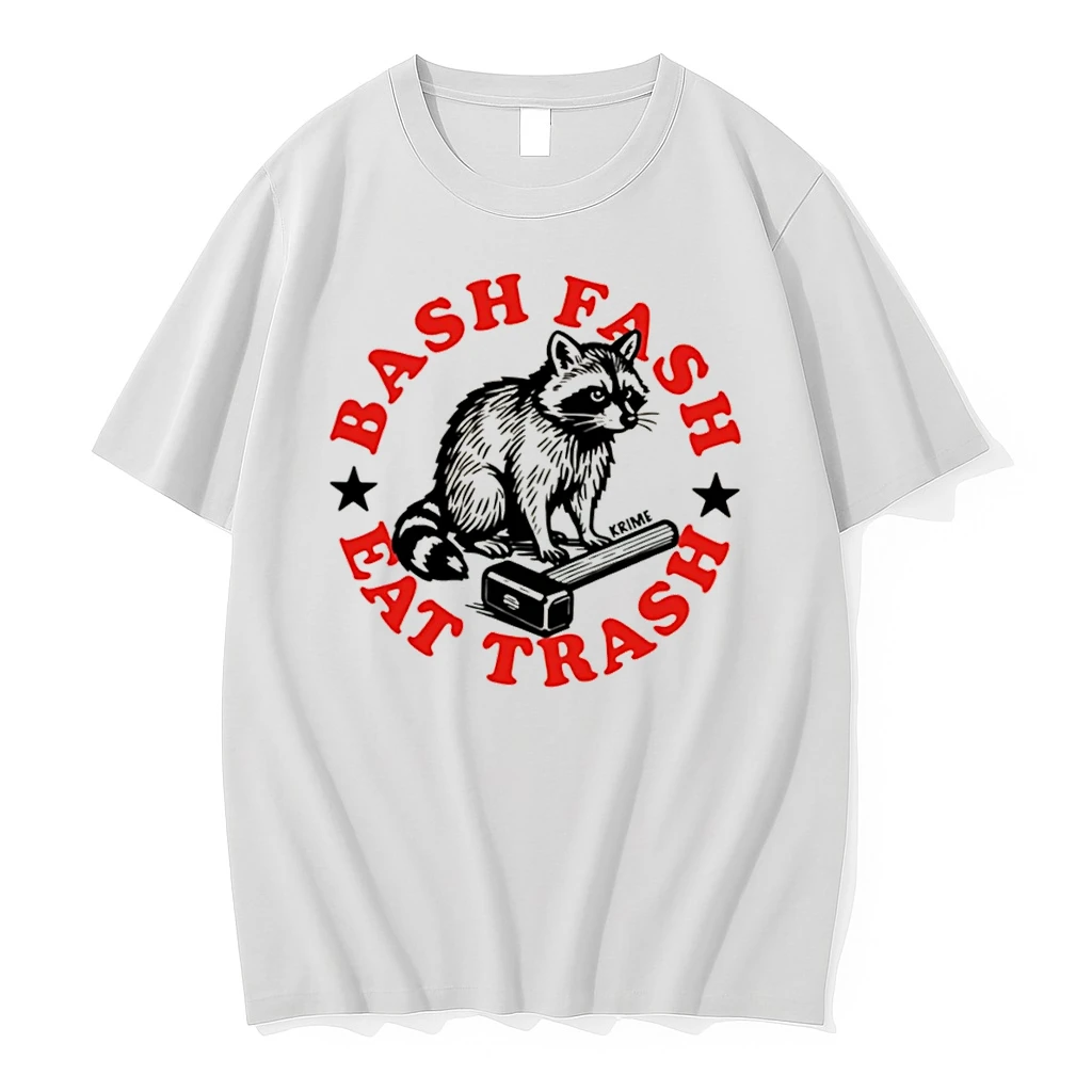 Officials Bash Fash Eat Trash Raccoon With Sledgehammer Tee Premium T Shirt Sweatshirt Hoodie