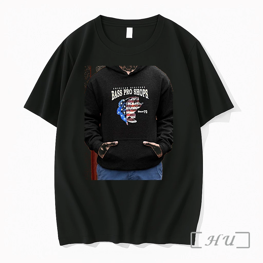 Officials Bass Pro Shops American Heritage Since 72 Largemouth Bass Fishing Flag Premium T Shirts Sweater Hoodie