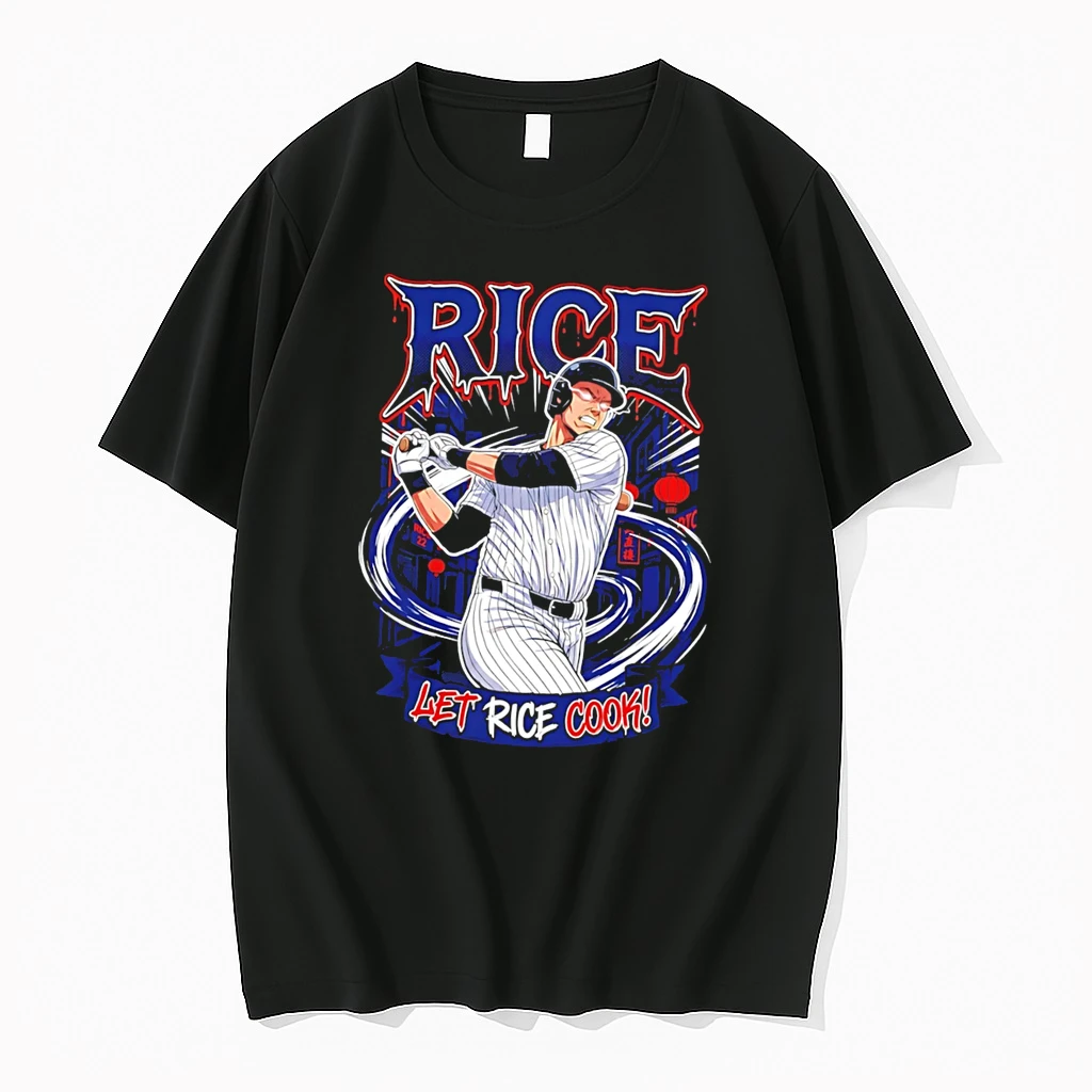 Officials Ben Rice New York Yankees Let Rice Cook Tee Premium T Shirt Sweatshirt Hoodie
