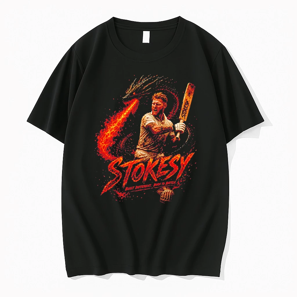 Officials Ben Stokes England Cricket Stokesy Built Different Born To Battle Tee Premium T Shirt Sweatshirt Hoodie
