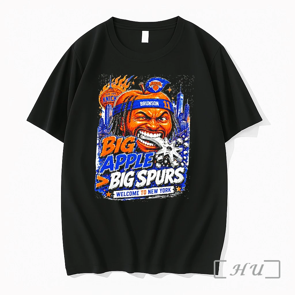 Officials Big Apple Big Spurs Brunson New York Knicks 2026 World Champions Tee Premium T Shirts Sweater Hoodie