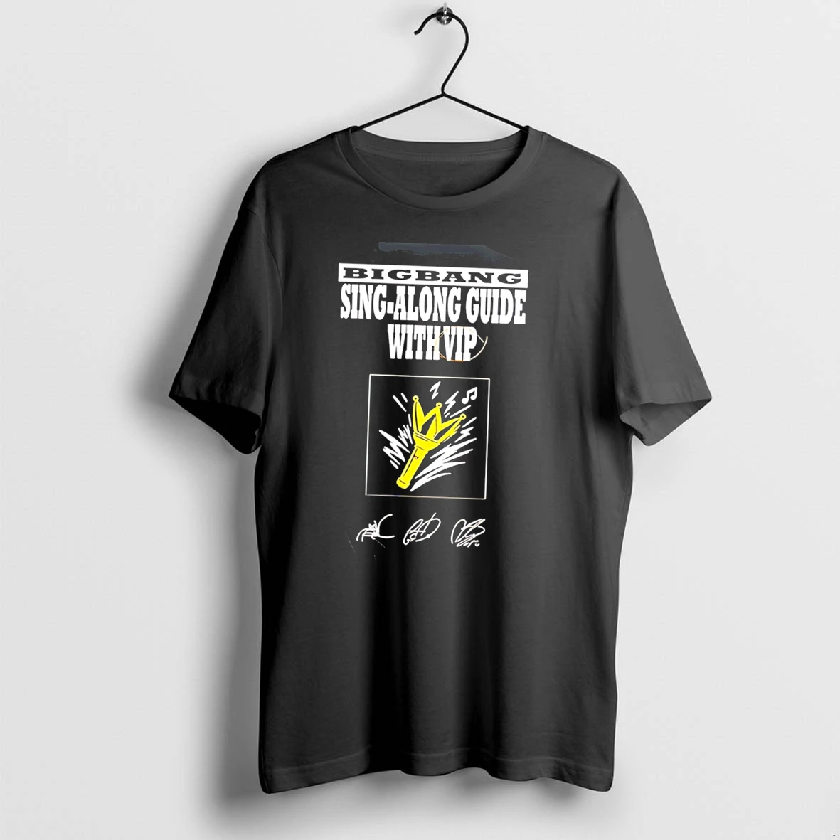 Officials Bigbang 2026 World Tour Sing Along Guide With Vip Tee Premium T Shirt Sweatshirt Hoodie