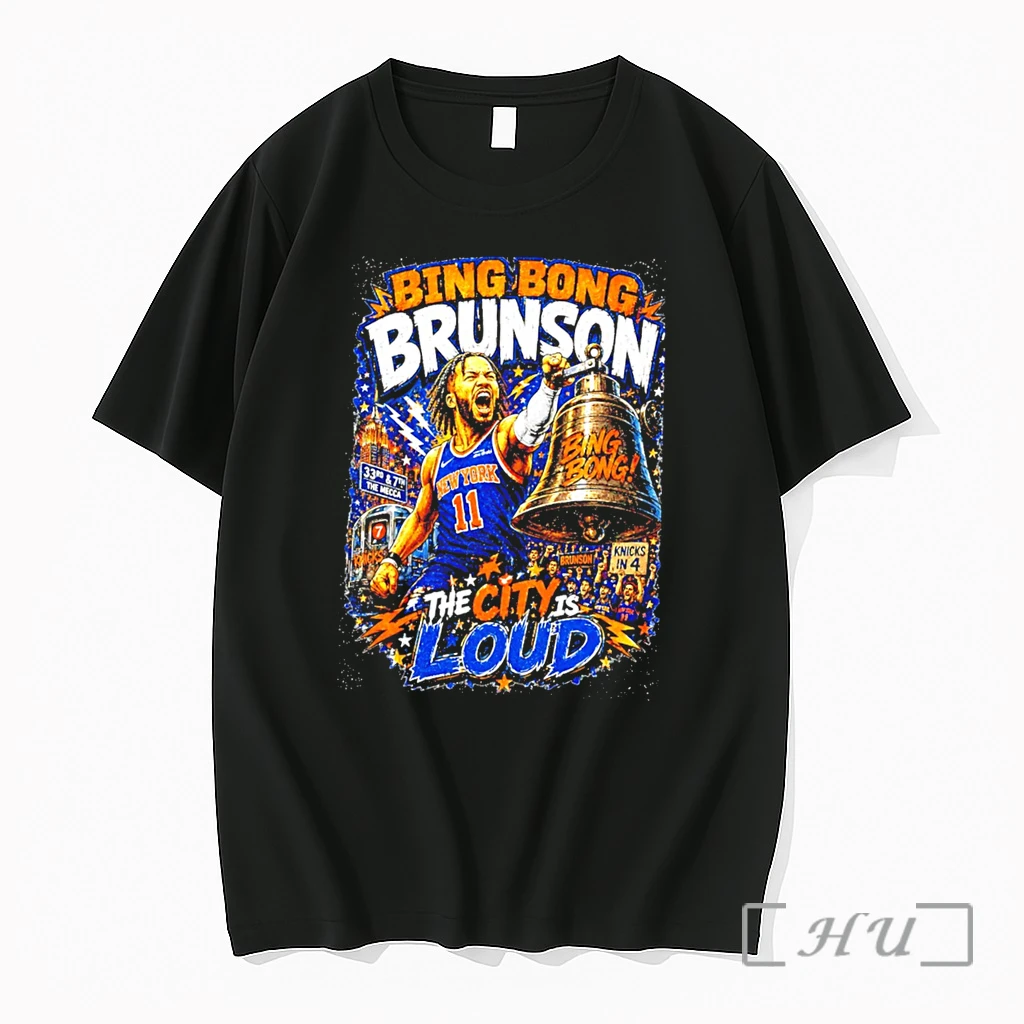 Officials Bing Bong Brunson New York Knicks 2026 Nba Champions The City Is Loud Tee Premium T Shirts Sweater Hoodie