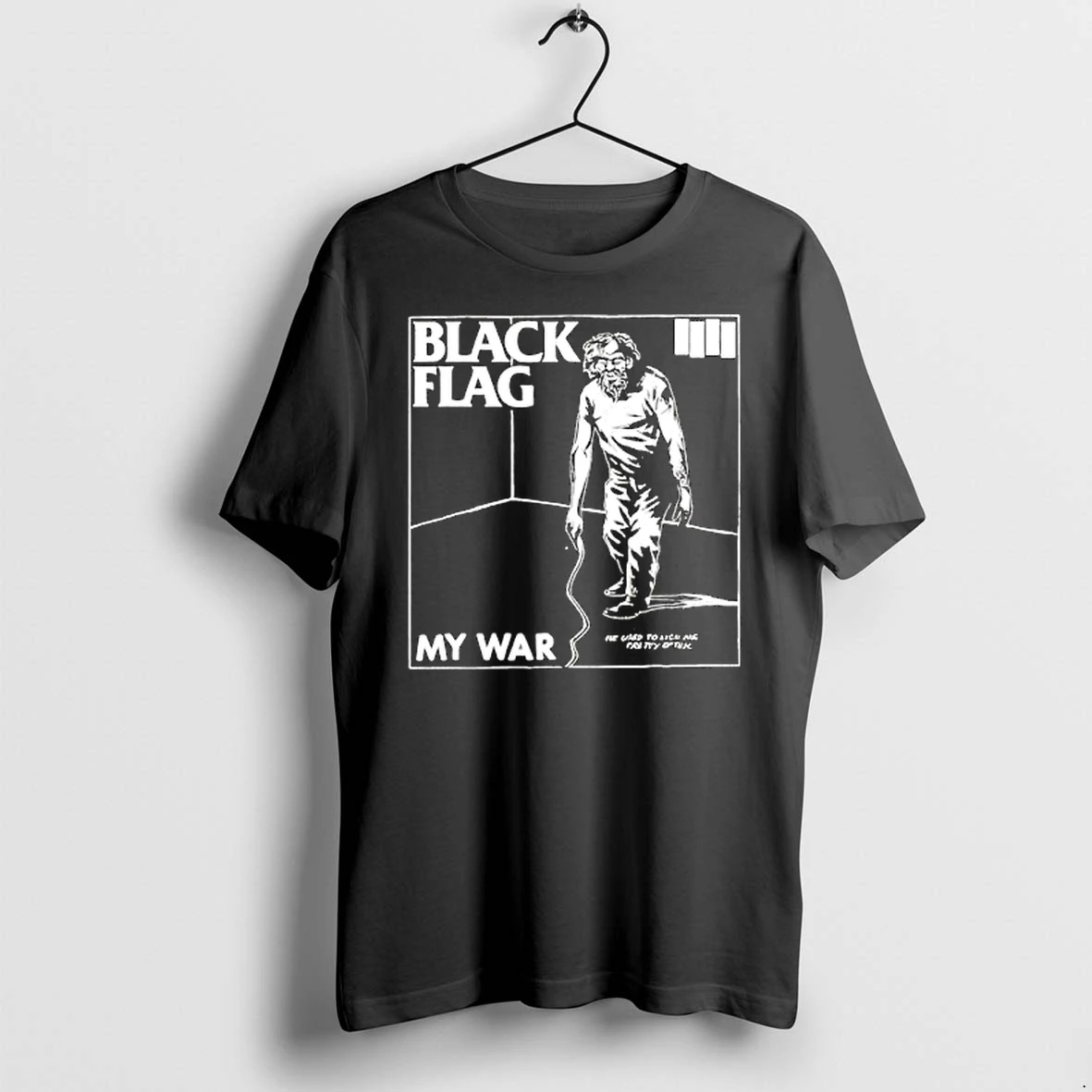 Officials Black Flag My War He Used To Lick Me Pretty Often Premium T Shirt Sweatshirt Hoodie