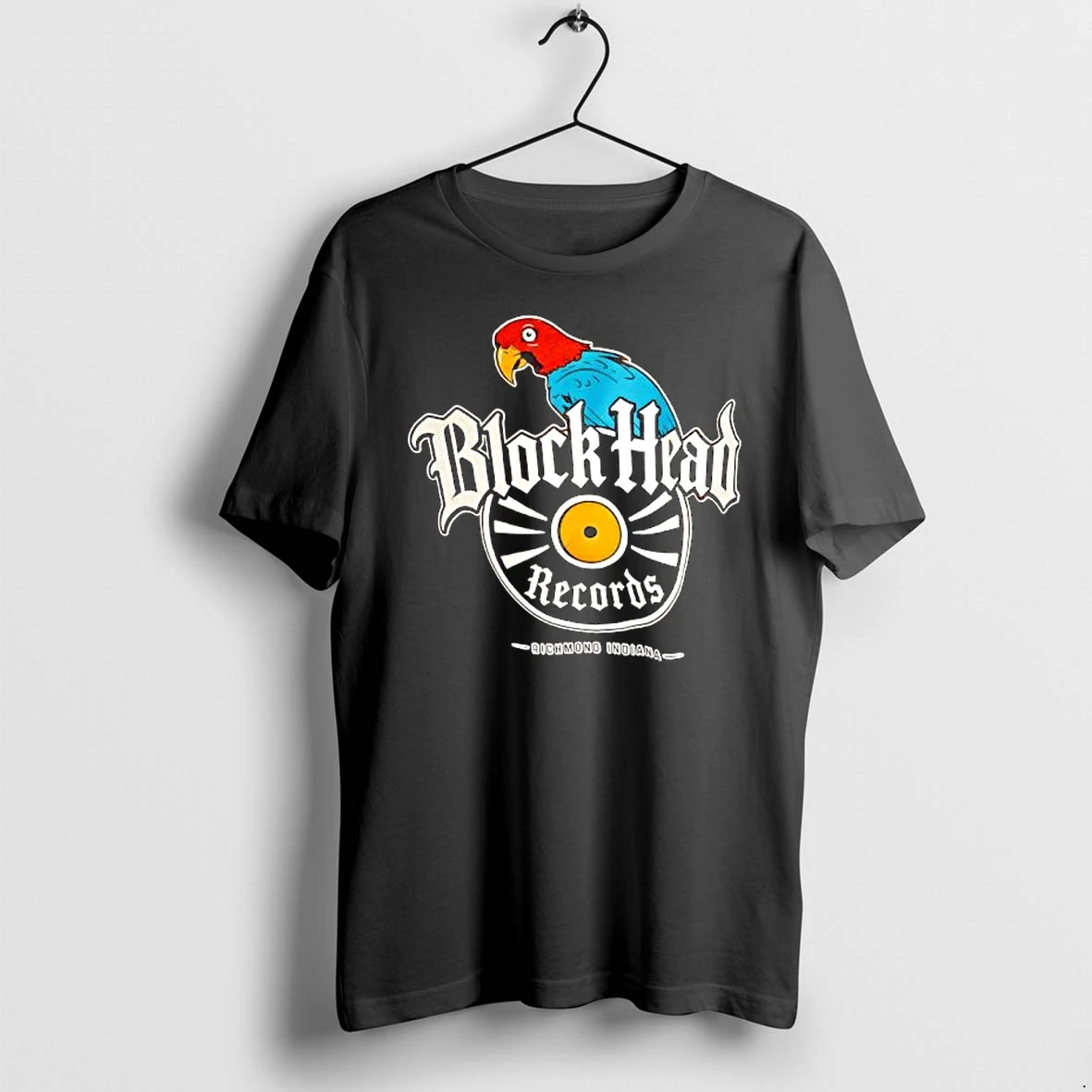 Officials Block Head Records Richmond Indiana Parrot Logo Premium T Shirt Sweatshirt Hoodie
