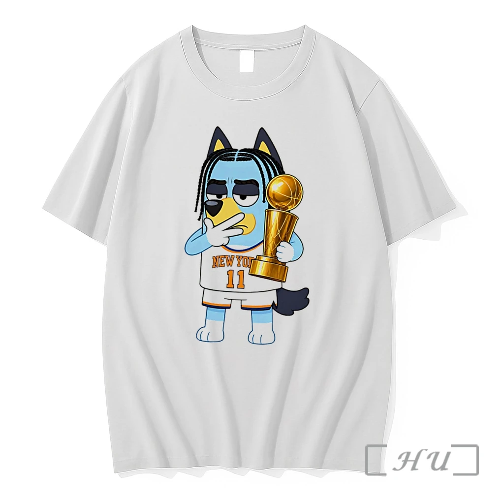 Officials Bluey Brunson New York Knicks Champions 2026 Cartoon Tee Premium T Shirts Sweater Hoodie