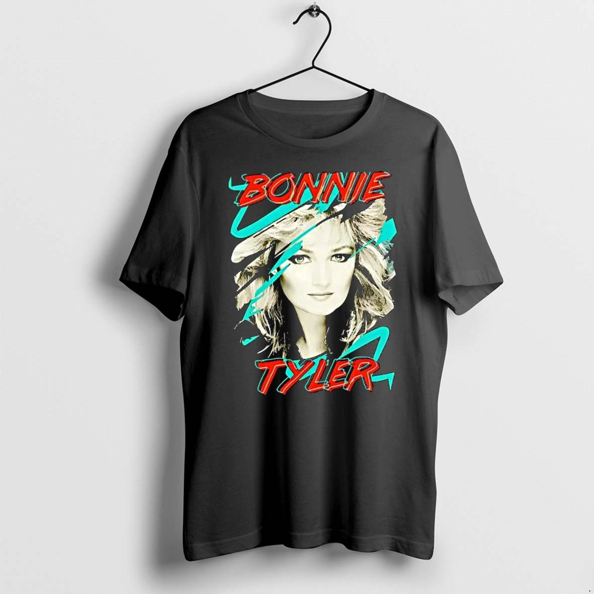 Officials Bonnie Tyler Retro Portrait 80s Music Premium T Shirt Sweatshirt Hoodie