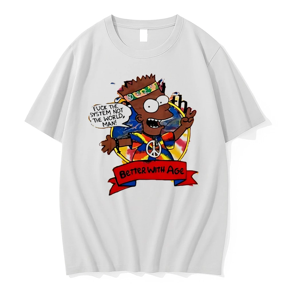 Officials Bruno Mars Bart Simpson Better With Age Better Tee Premium T Shirt Sweatshirt Hoodie