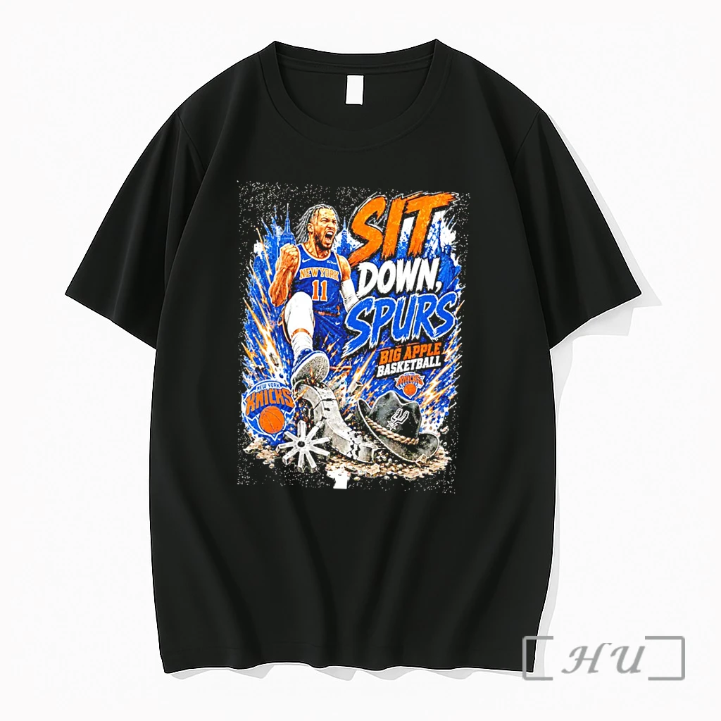 Officials Brunson Sit Down Spurs New York Knicks 2026 World Champions Tee Premium T Shirts Sweater Hoodie