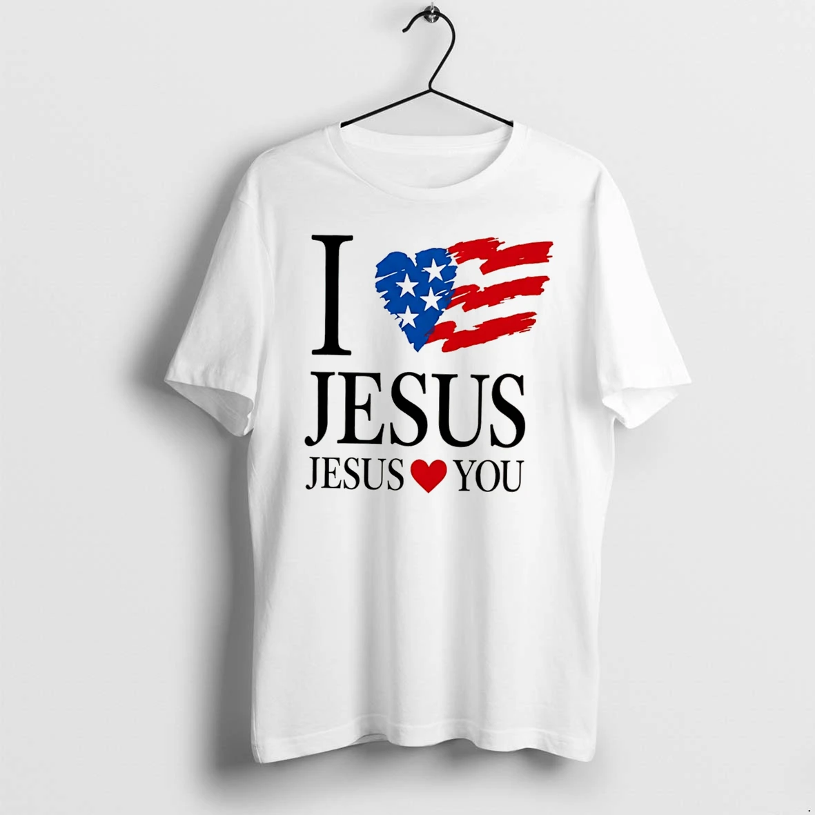 Officials Bryce Crawfor I Love Jesus Usa Flag Tee Premium T Shirt Sweatshirt Hoodie