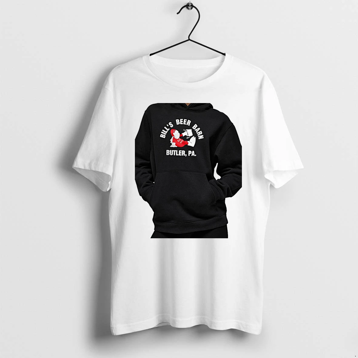Officials Bud Man Bills Beer Barn Butler Pa Premium T Shirt Sweatshirt Hoodie