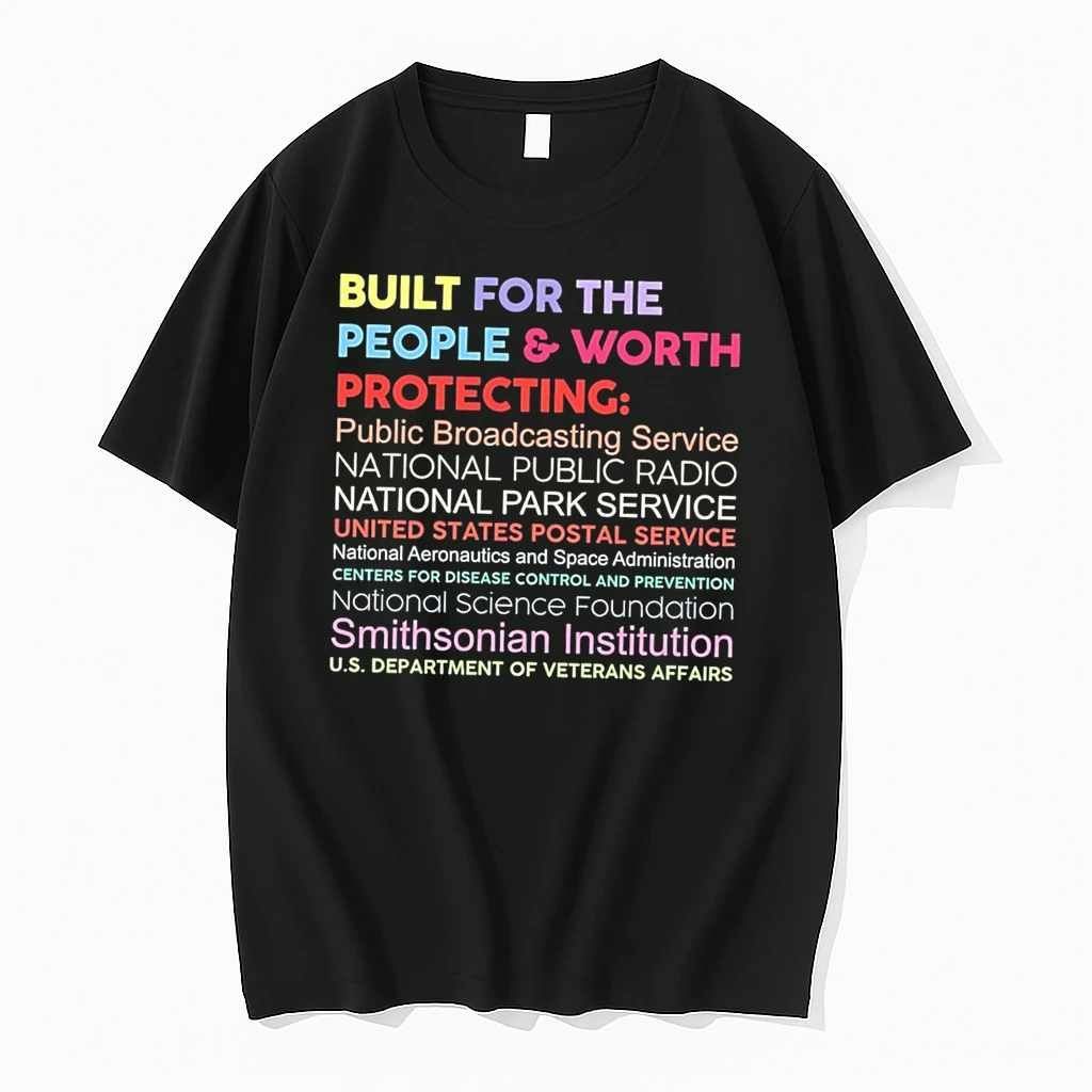 Officials Built For The People And Worth Protecting Public Broadcasting Service Tee Premium T Shirt Sweatshirt Hoodie