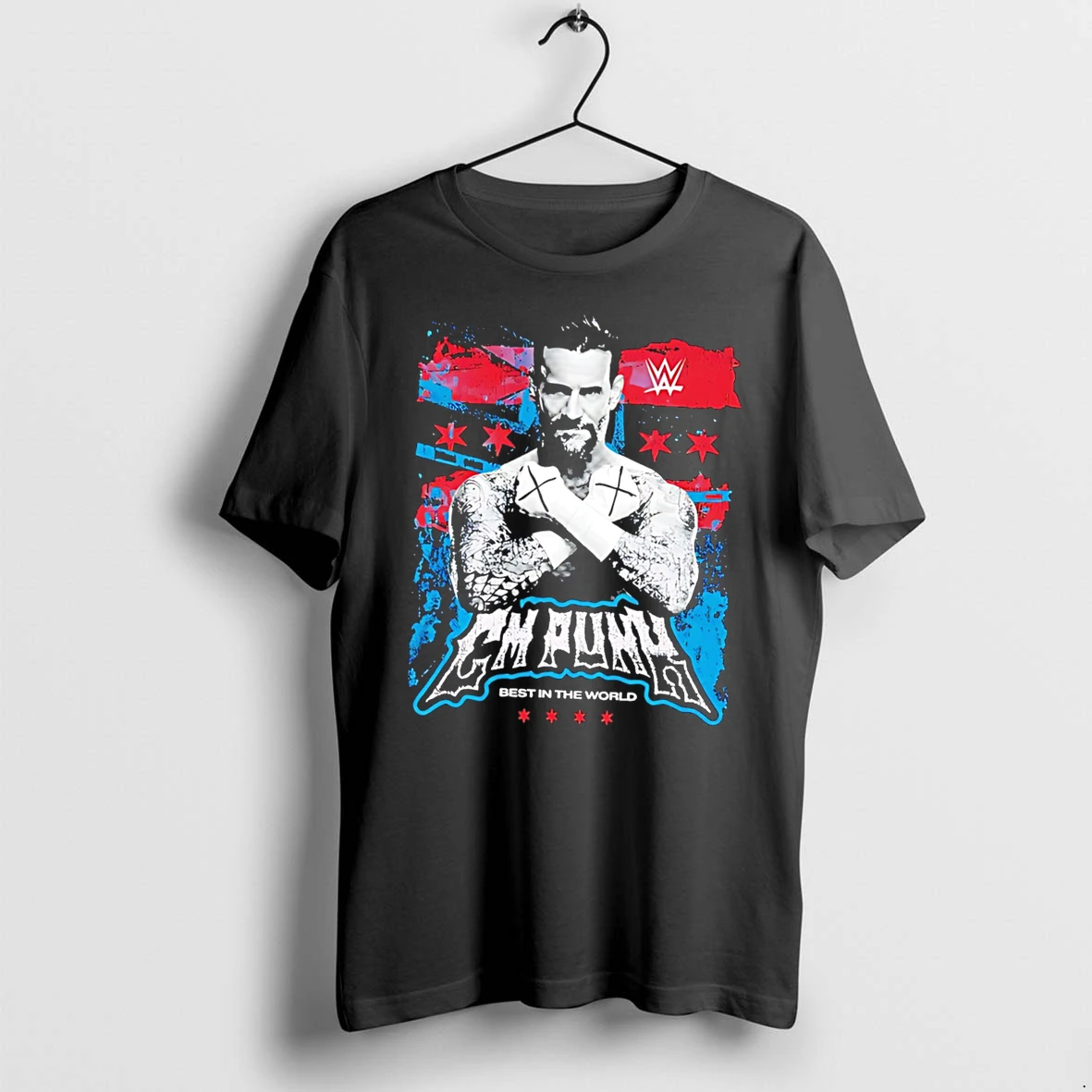 Officials Cm Punk Best In The World Wrestler Vintage Tee Premium T Shirt Sweatshirt Hoodie