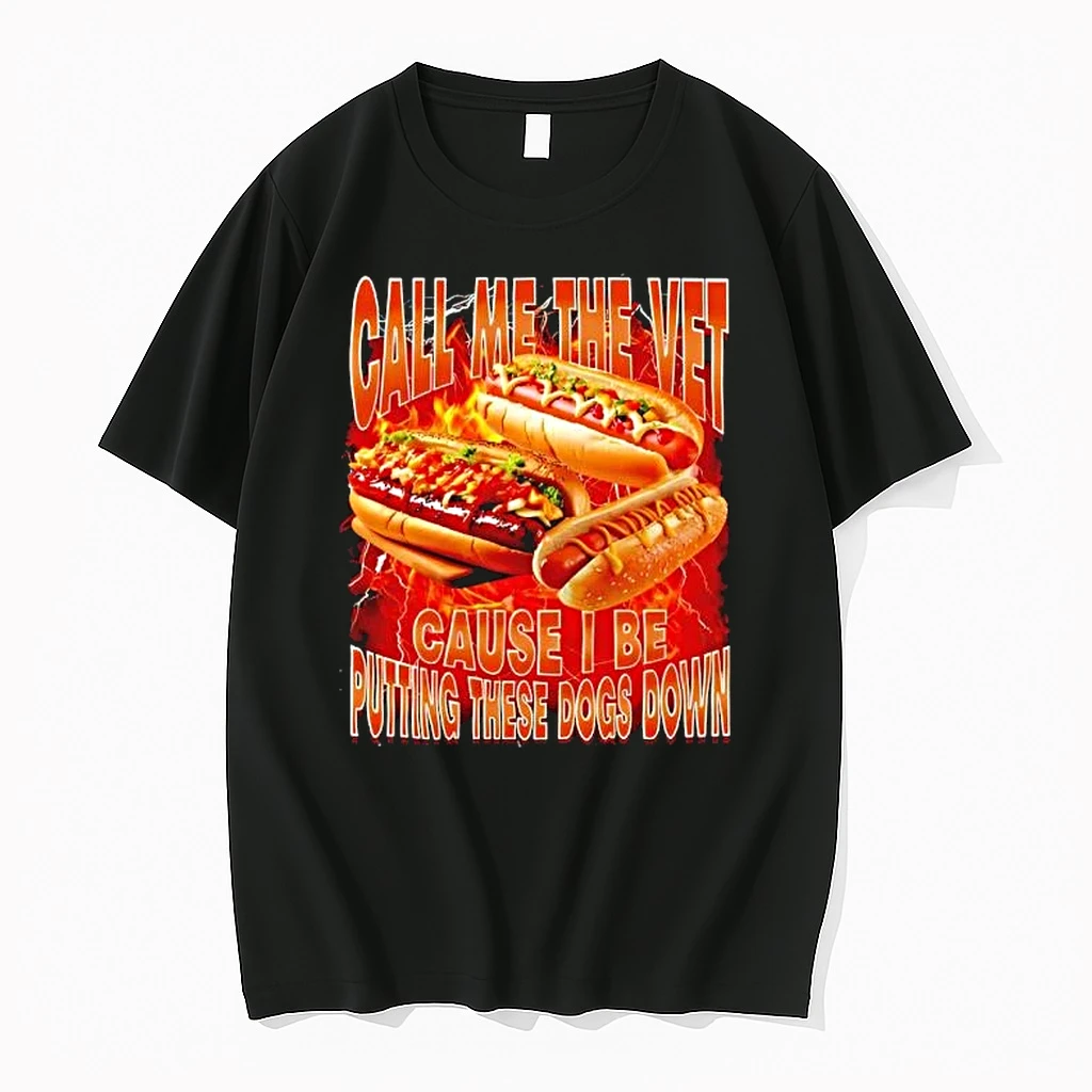 Officials Call Me The Vet Cause I Be Putting These Dogs Down Hot Dog Premium T Shirt Sweatshirt Hoodie