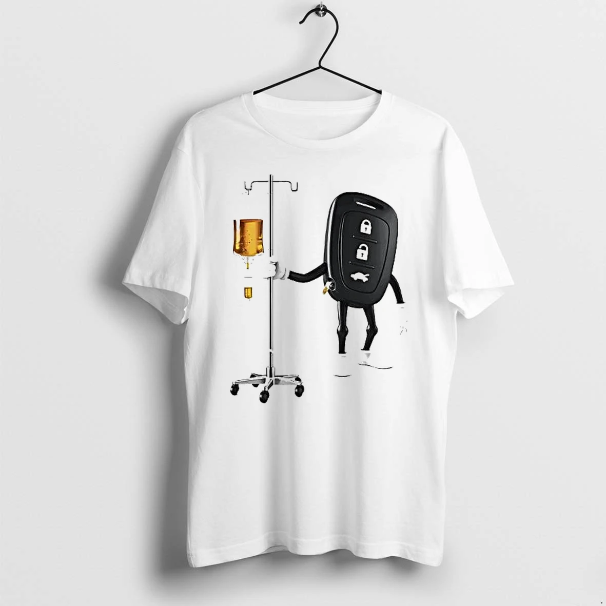 Officials Car Key Fob Receiving Iv Drip Funny Automotive Premium T Shirt Sweatshirt Hoodie