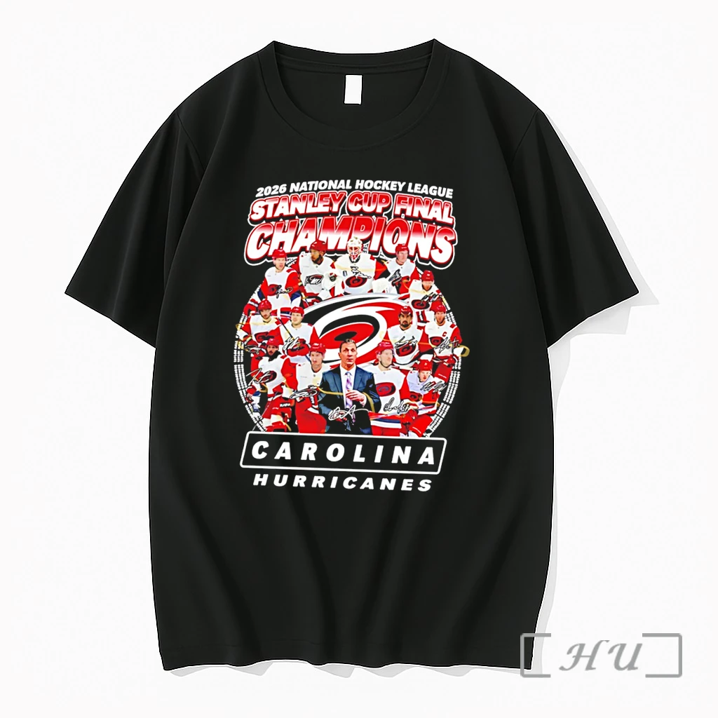 Officials Carolina Hurricanes Stanley Cup Champions 2026 All Team Tee Premium T Shirts Sweater Hoodie