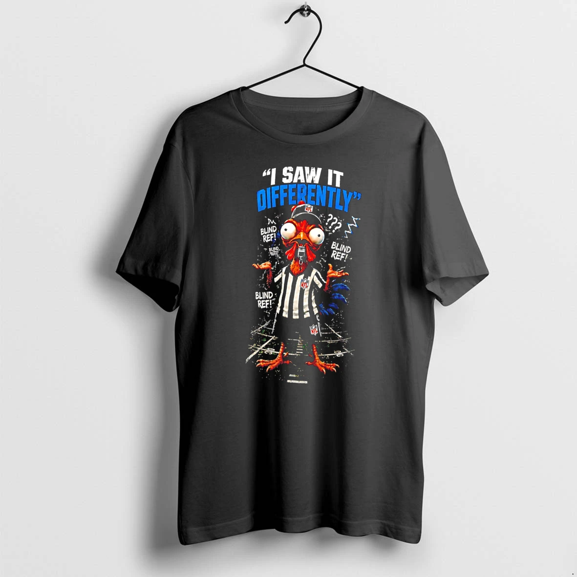 Officials Carolina Panthers Blind Referee I Saw It Differently Blind Ref Tee Premium T Shirt Sweatshirt Hoodie