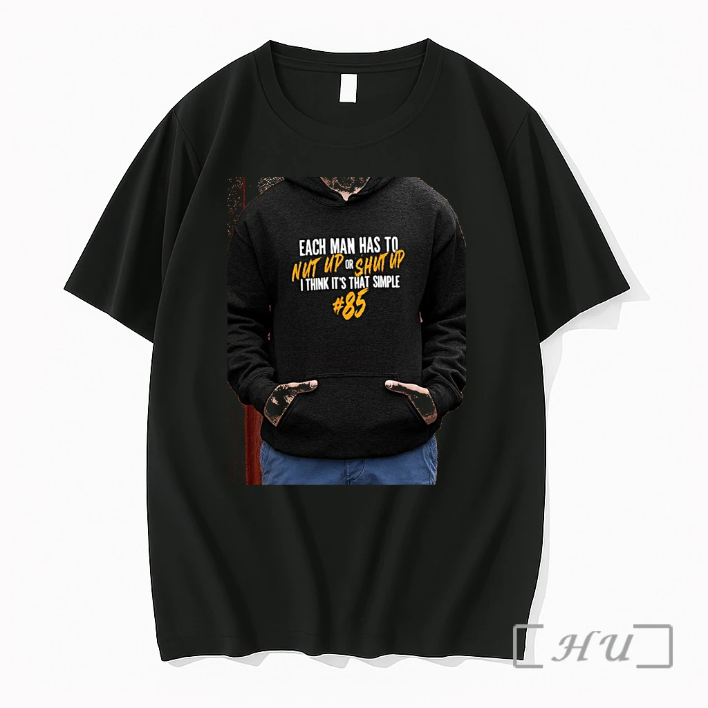 Officials Chad Johnson Cincinnati Bengals 85 Each Man Has To Nut Up Or Shut Up I Think Its That Simple Premium T Shirts Sweater Hoodie