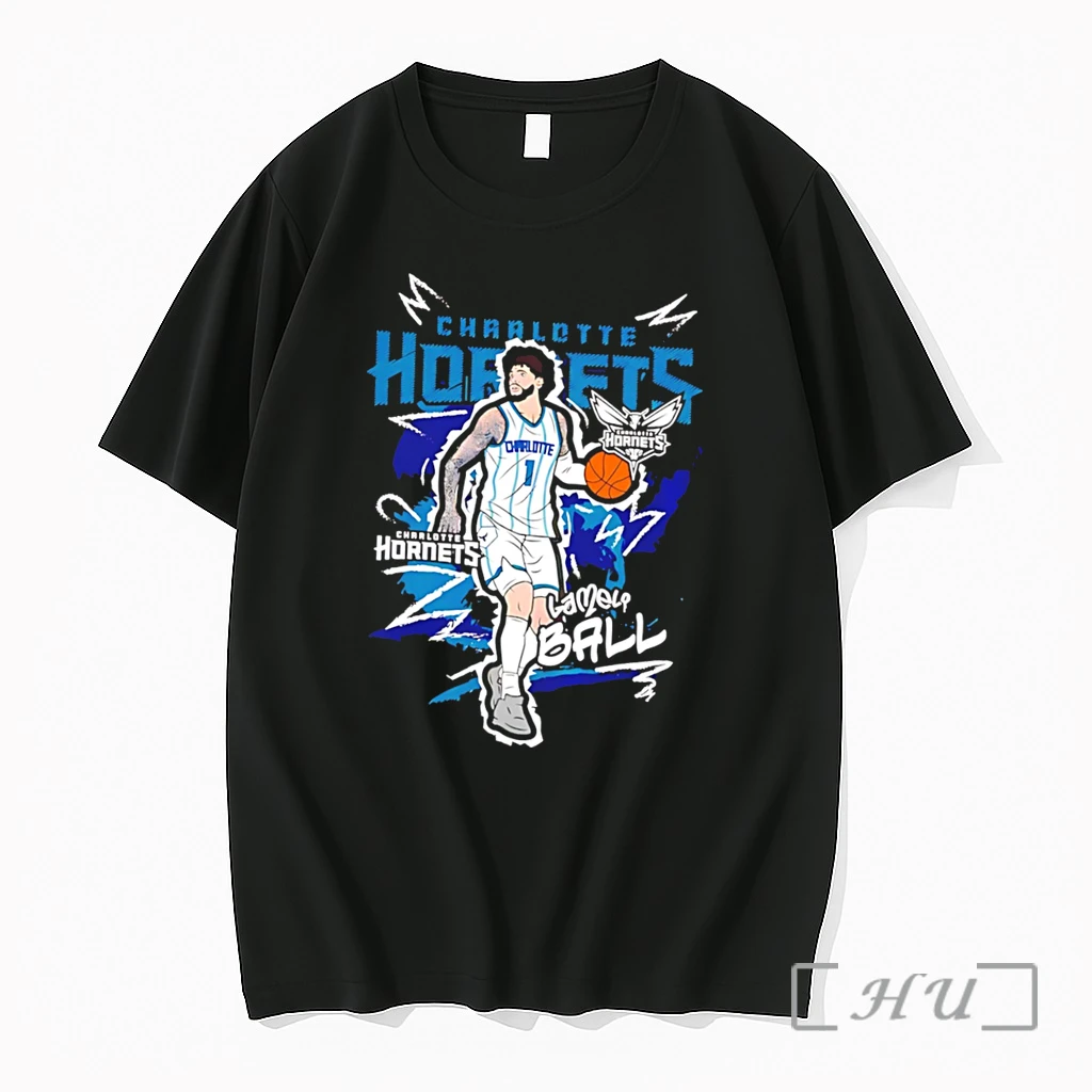 Officials Charlotte Hornets Lamelo Ball Chalked Up Player Tee Premium T Shirts Sweater Hoodie