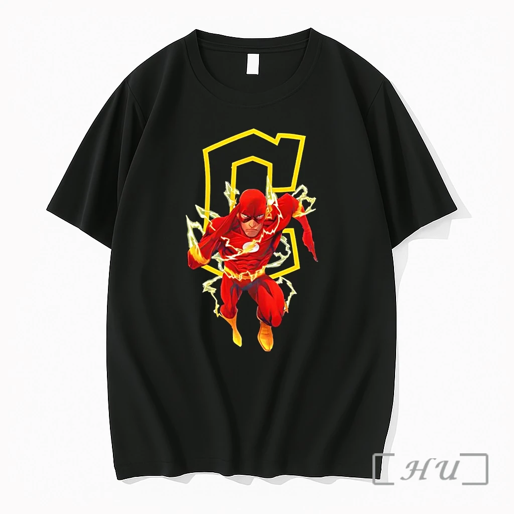Officials Cleveland Guardians X The Flash Dc Special Black Premium T Shirts Sweater Hoodie