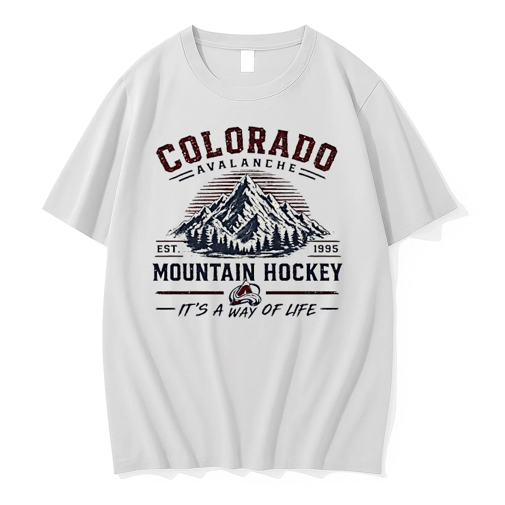Officials Colorado Avalanche Mountain Hockey Its A Way Of Life Women Premium T Shirt Sweatshirt Hoodie