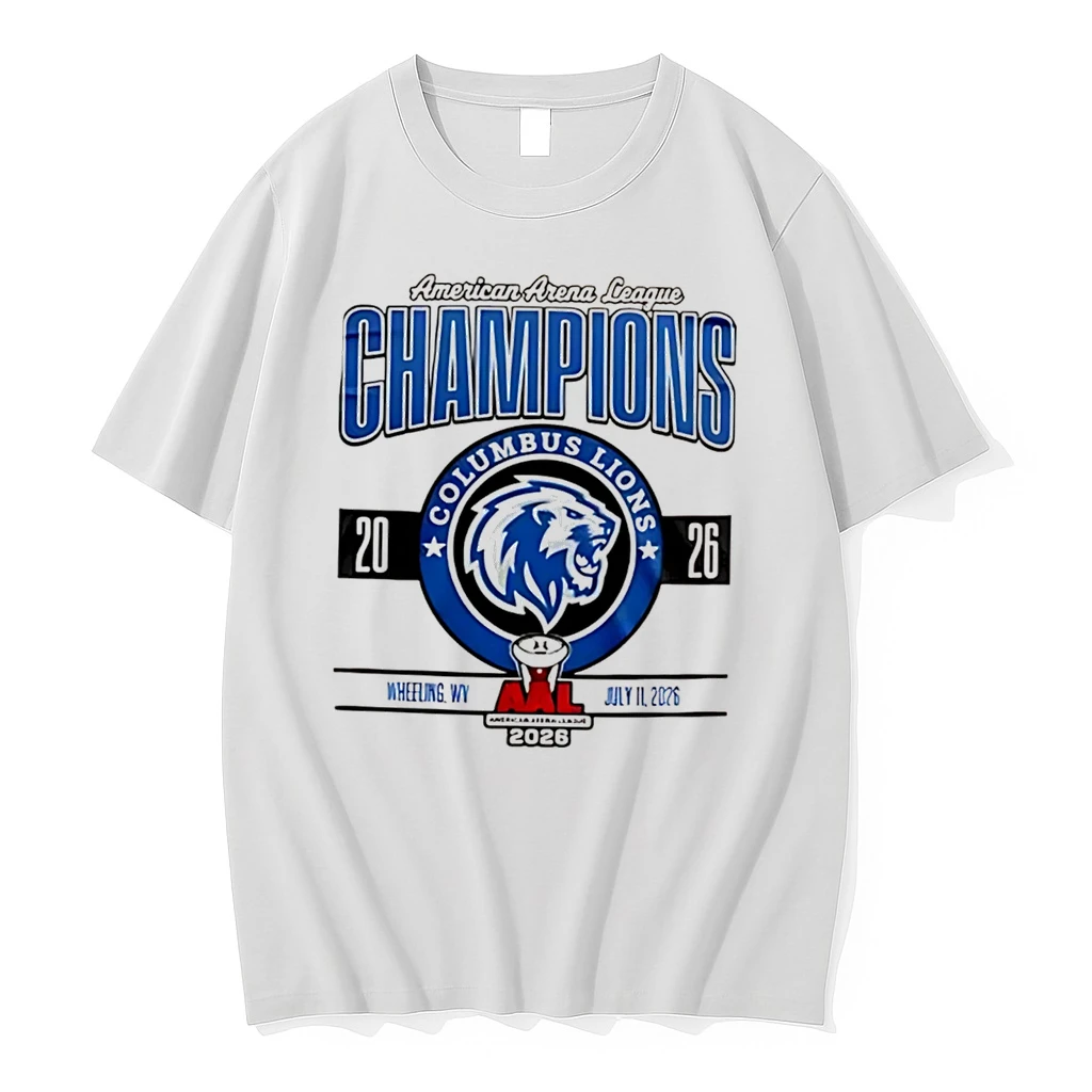 Officials Columbus Lions 2026 Aal Champions Tee Premium T Shirt Sweatshirt Hoodie