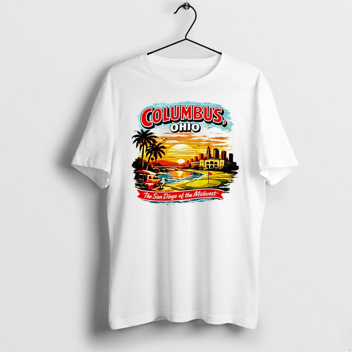 Officials Columbus Ohio The San Diego Of The Midwest Tee Premium T Shirt Sweatshirt Hoodie