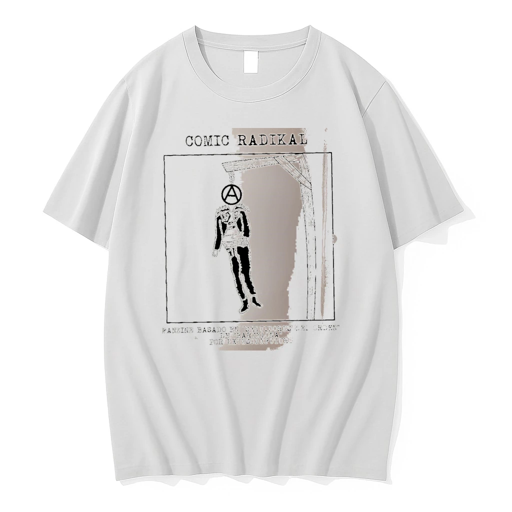 Officials Comic Radikal Fanzine Basado En Seguidores Del Orden De Barcelona Por Excesodefuturo White Premium T Shirt Sweatshirt Hoodie