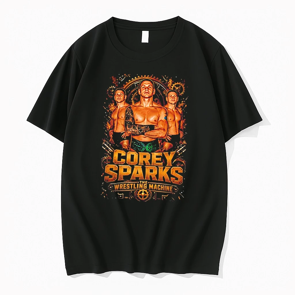 Officials Corey Sparks Wrestling Machine Vintage Tee Premium T Shirt Sweatshirt Hoodie