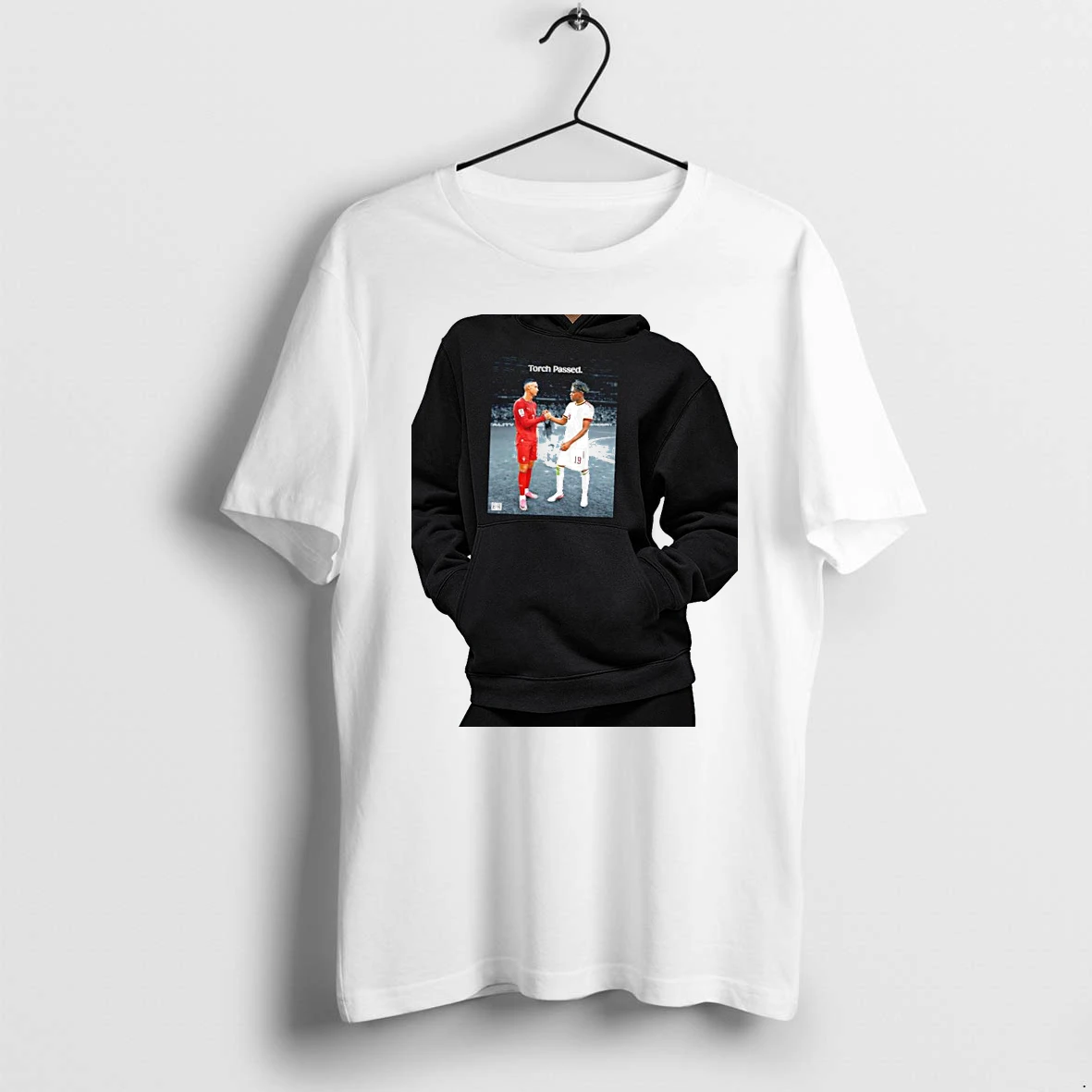 Officials Cristiano Ronaldo Portugal Lamine Yamal Spain Torch Passed Premium T Shirt Sweatshirt Hoodie