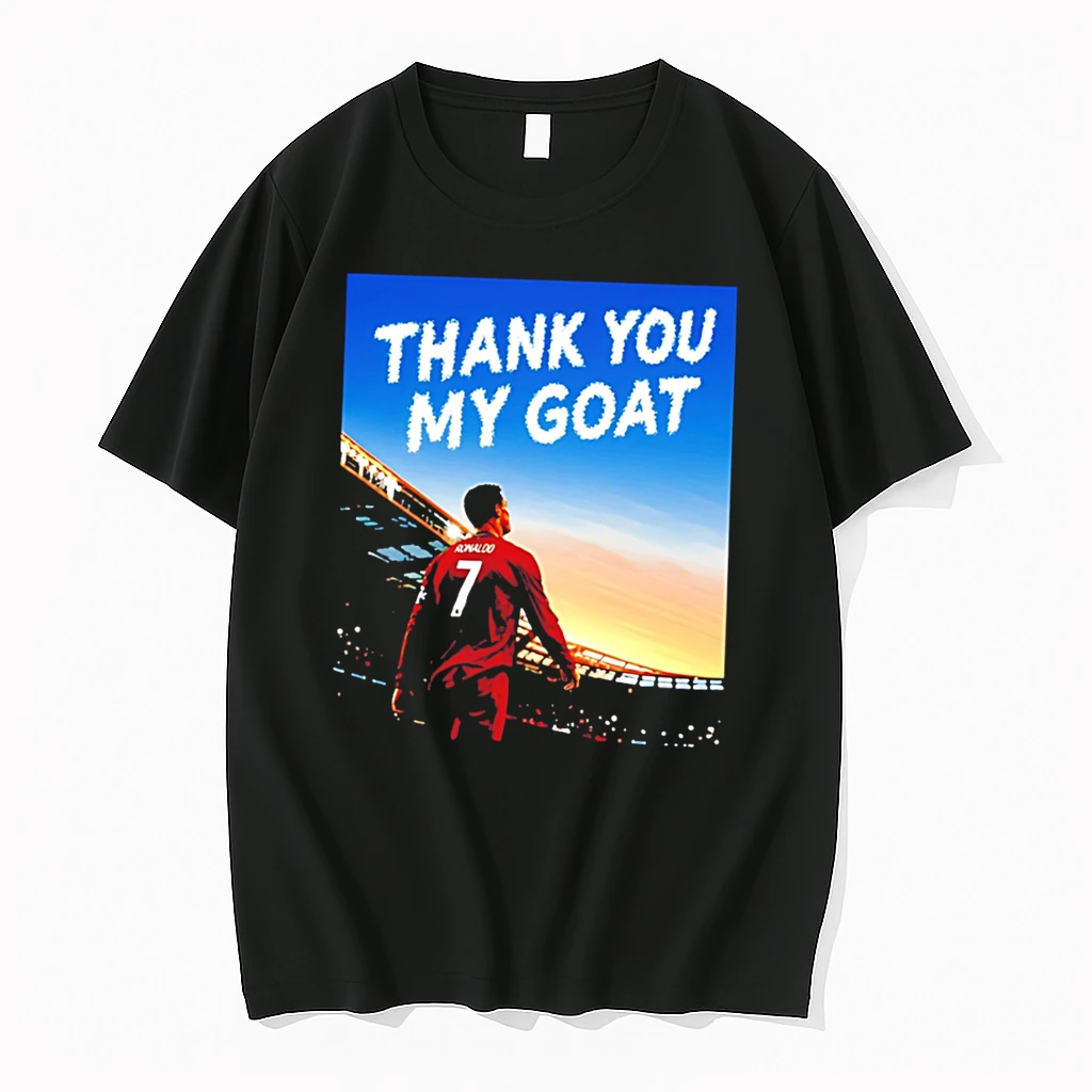Officials Cristiano Ronaldo Portugal National Team Thank You My Goat Tee Premium T Shirt Sweatshirt Hoodie