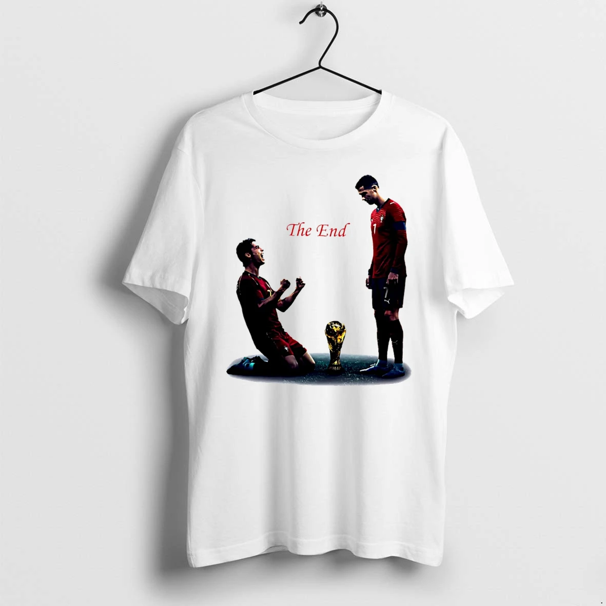 Officials Cristiano Ronaldo The End Portugal World Cup Tee Premium T Shirt Sweatshirt Hoodie