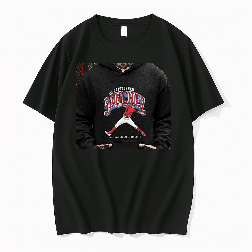 Officials Cristopher Sanchez Philadelphia Phillies Mlb Number 61 Posing Premium T Shirt Sweatshirt Hoodie