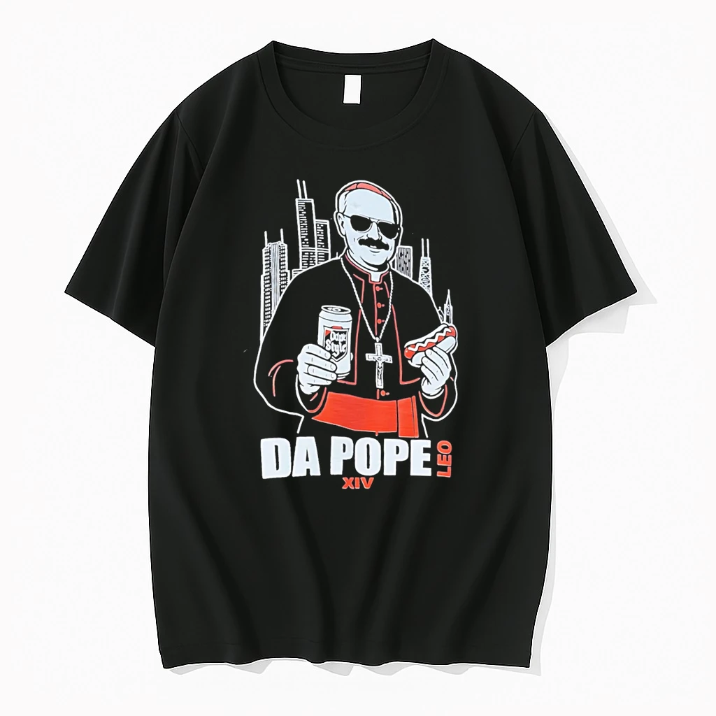 Officials Da Pope Style Xiv Leo Chicago Hot Dog Beer Tee Premium T Shirt Sweatshirt Hoodie