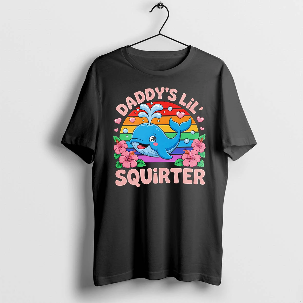 Officials Daddys Lil Squirter Whale Premium T Shirt Sweatshirt Hoodie