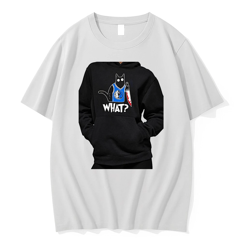 Officials Dallas Mavericks Cat What Halloween Premium T Shirt Sweatshirt Hoodie