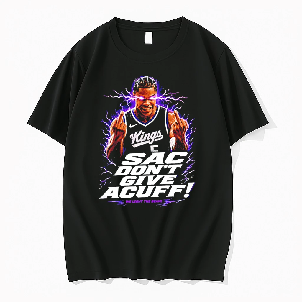 Officials Darius Acuff Jr Sacramento Kings Sac Dont Give Acuff We Light The Beam Tee Premium T Shirt Sweatshirt Hoodie