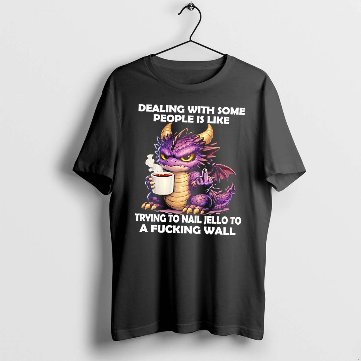 Officials Dealing With Some People Is Like Trying To Nail Jello To A Fucking Wall Tee Premium T Shirt Sweatshirt Hoodie