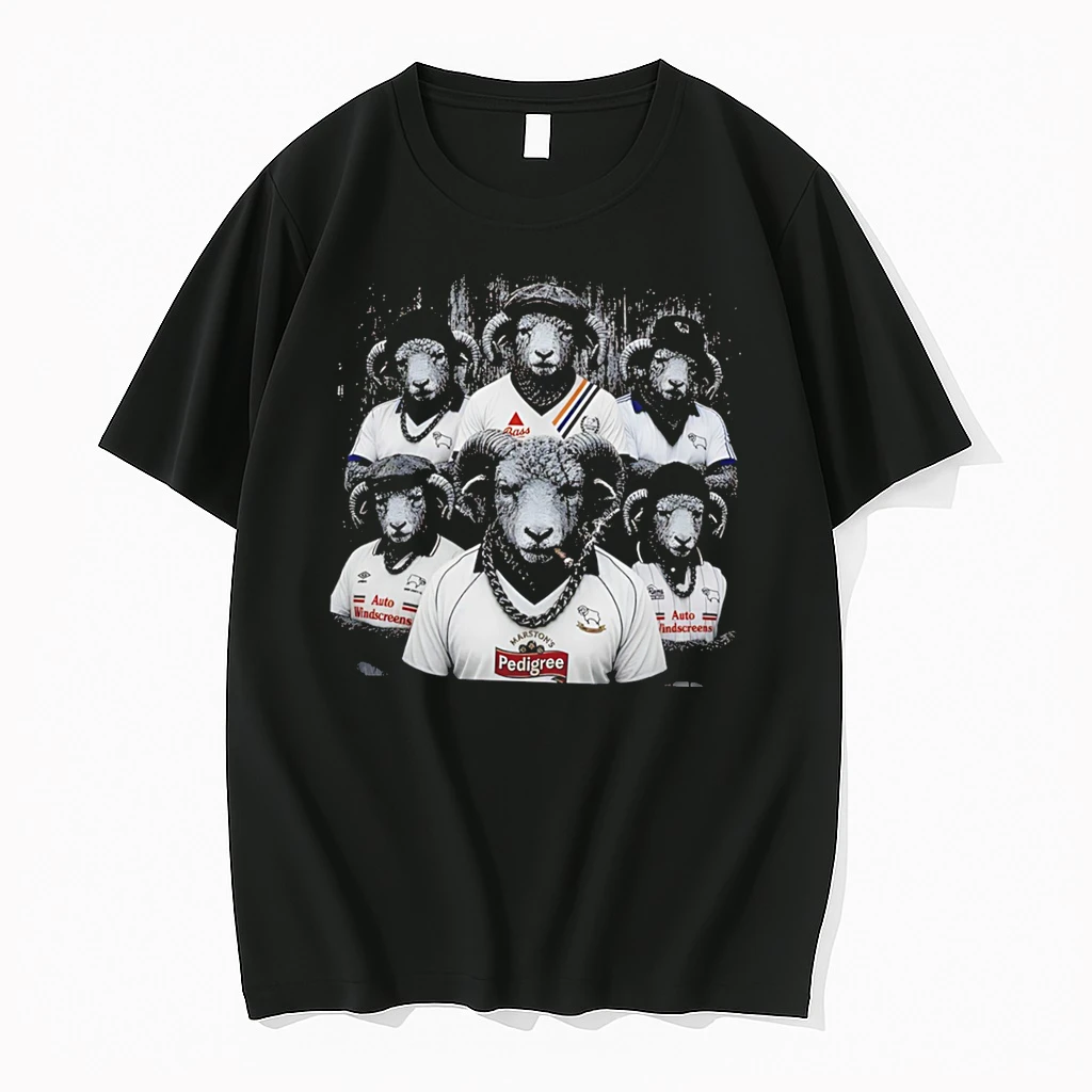 Officials Derby Gangster Rams Football Mascot Retro Tee Premium T Shirt Sweatshirt Hoodie