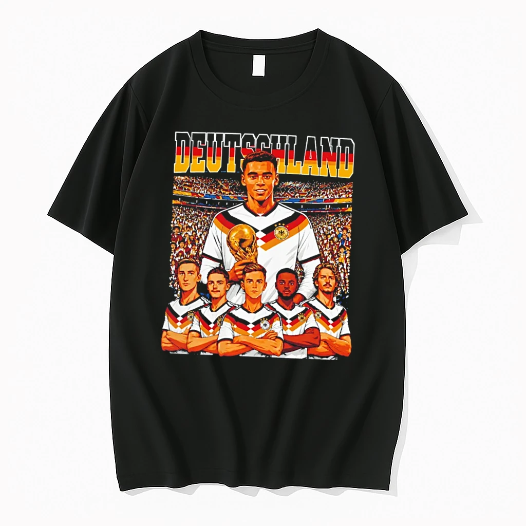 Officials Deutschland Germany National Football Team Players With World Cup Trophy Tee Premium T Shirt Sweatshirt Hoodie