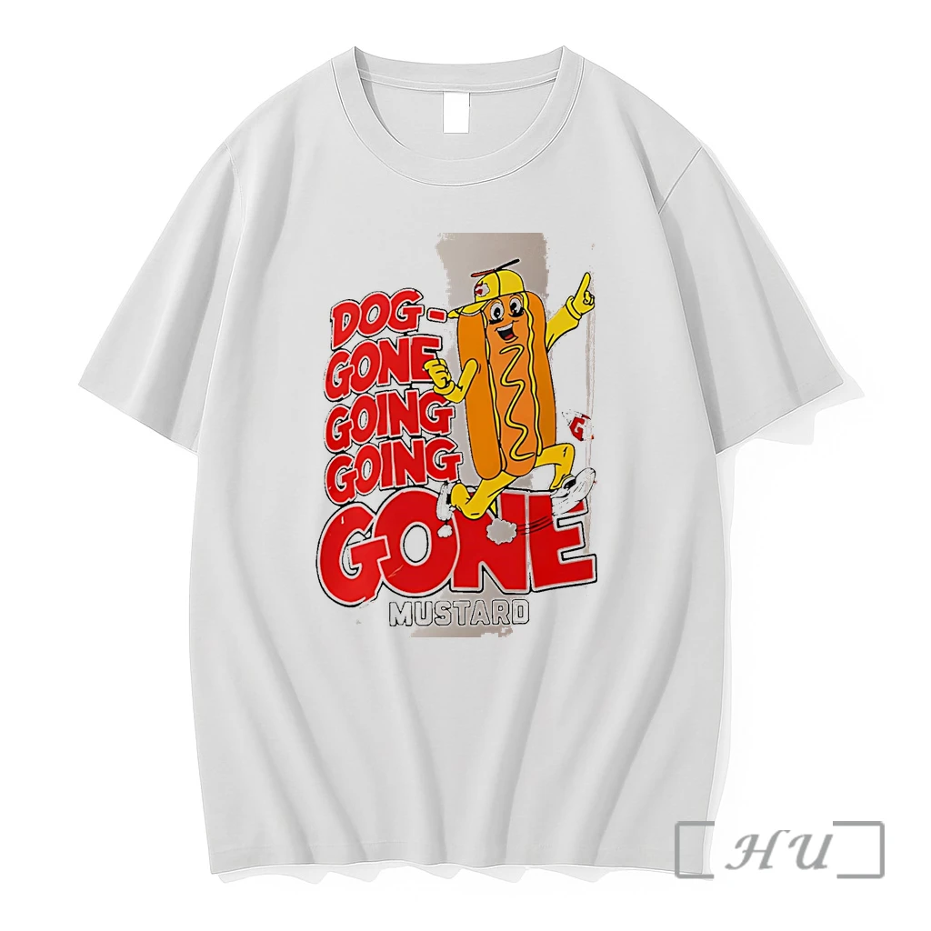 Officials Dog Gone Going Going Gone Mustard Hot Dog White Premium T Shirts Sweater Hoodie