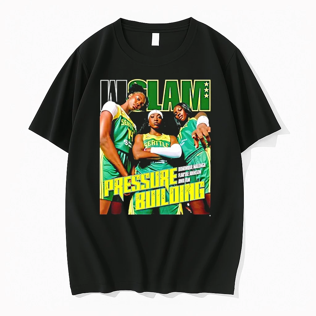 Officials Dominique Malonga Flaujae Johnson Awa Fam Seattle Storm Wslam Pressure Building Premium T Shirt Sweatshirt Hoodie