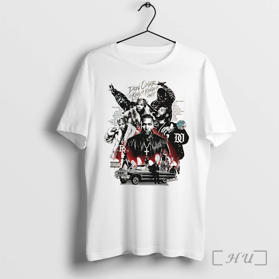 Officials Don Omar King Of Kings 2025 Vintage Bootleg Tee Premium T Shirts Sweater Hoodie