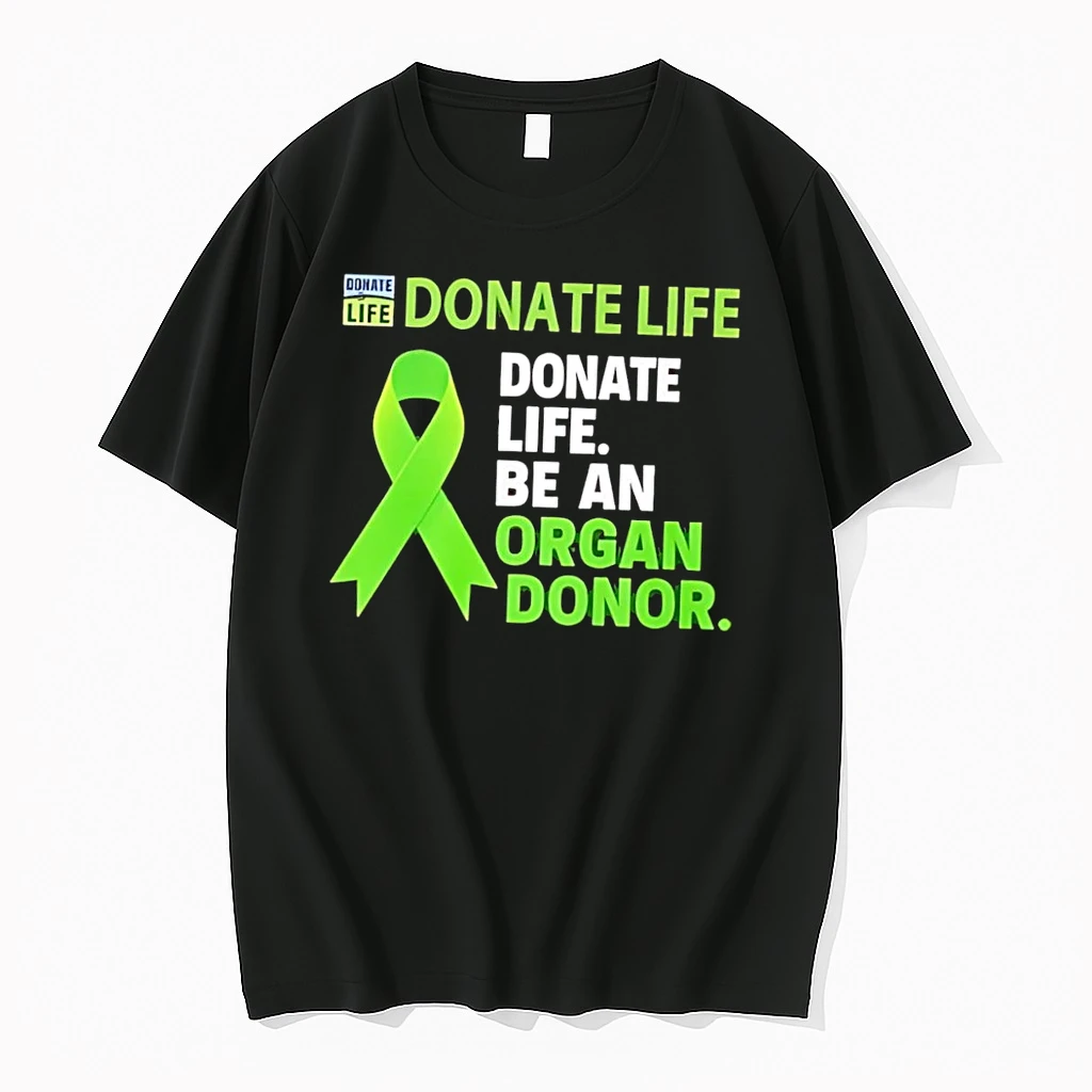 Officials Donate Life Be An Organ Donor Black Premium T Shirt Sweatshirt Hoodie
