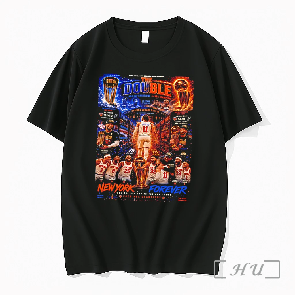 Officials Double Down Knicks Forever Ny Knicks Champions 2026 Tee Premium T Shirts Sweater Hoodie