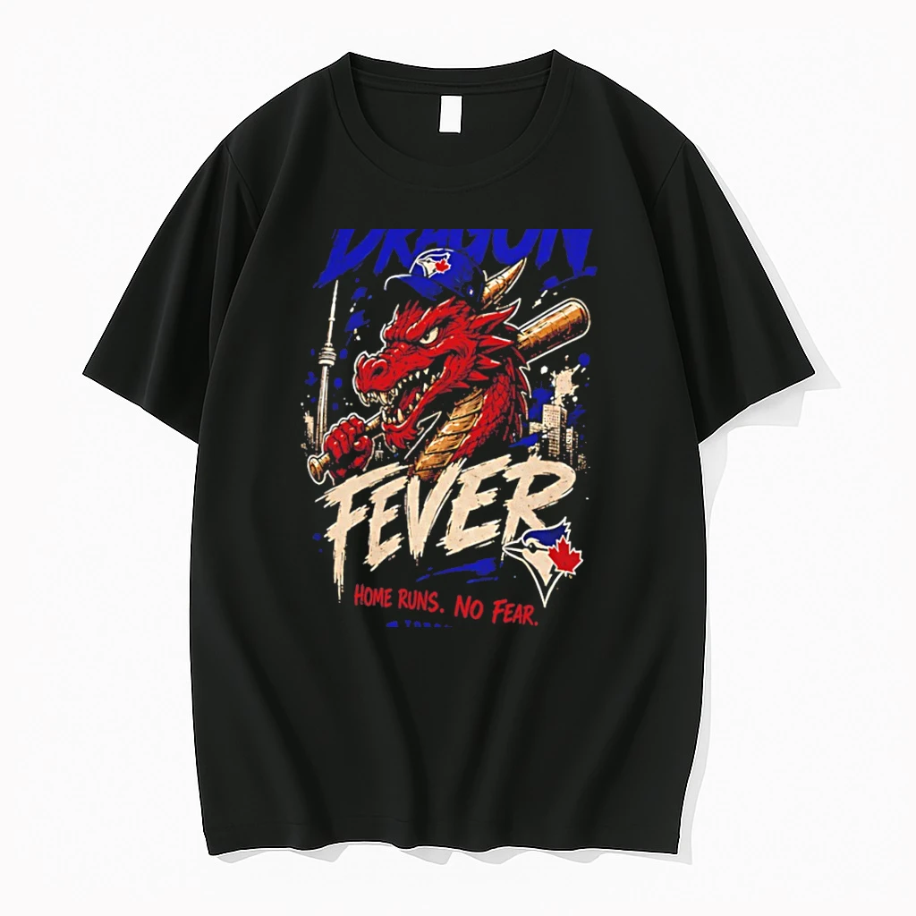 Officials Dragon Fever Toronto Blue Jays Home Run Dragon Tee Premium T Shirt Sweatshirt Hoodie
