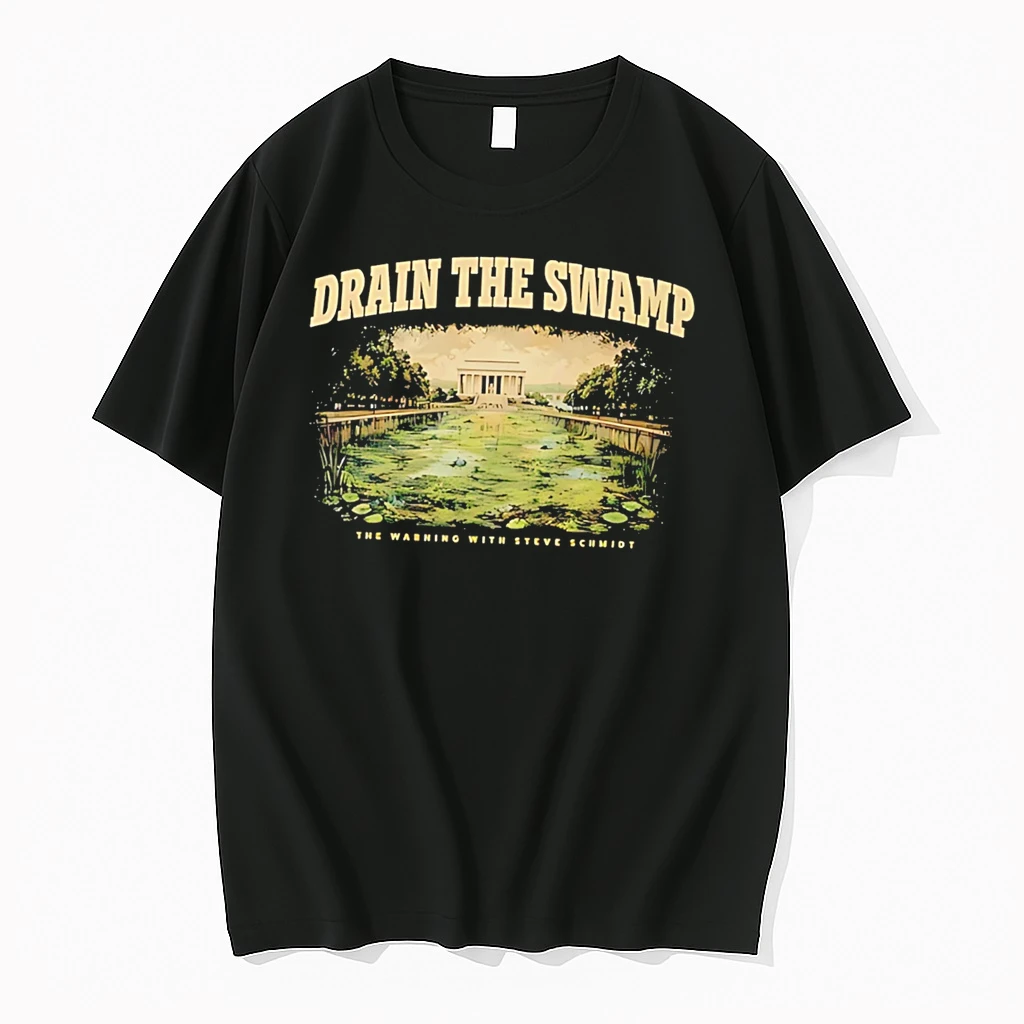 Officials Drain The Swamp The Warning With Steve Schmidt Vintage Tee Premium T Shirt Sweatshirt Hoodie