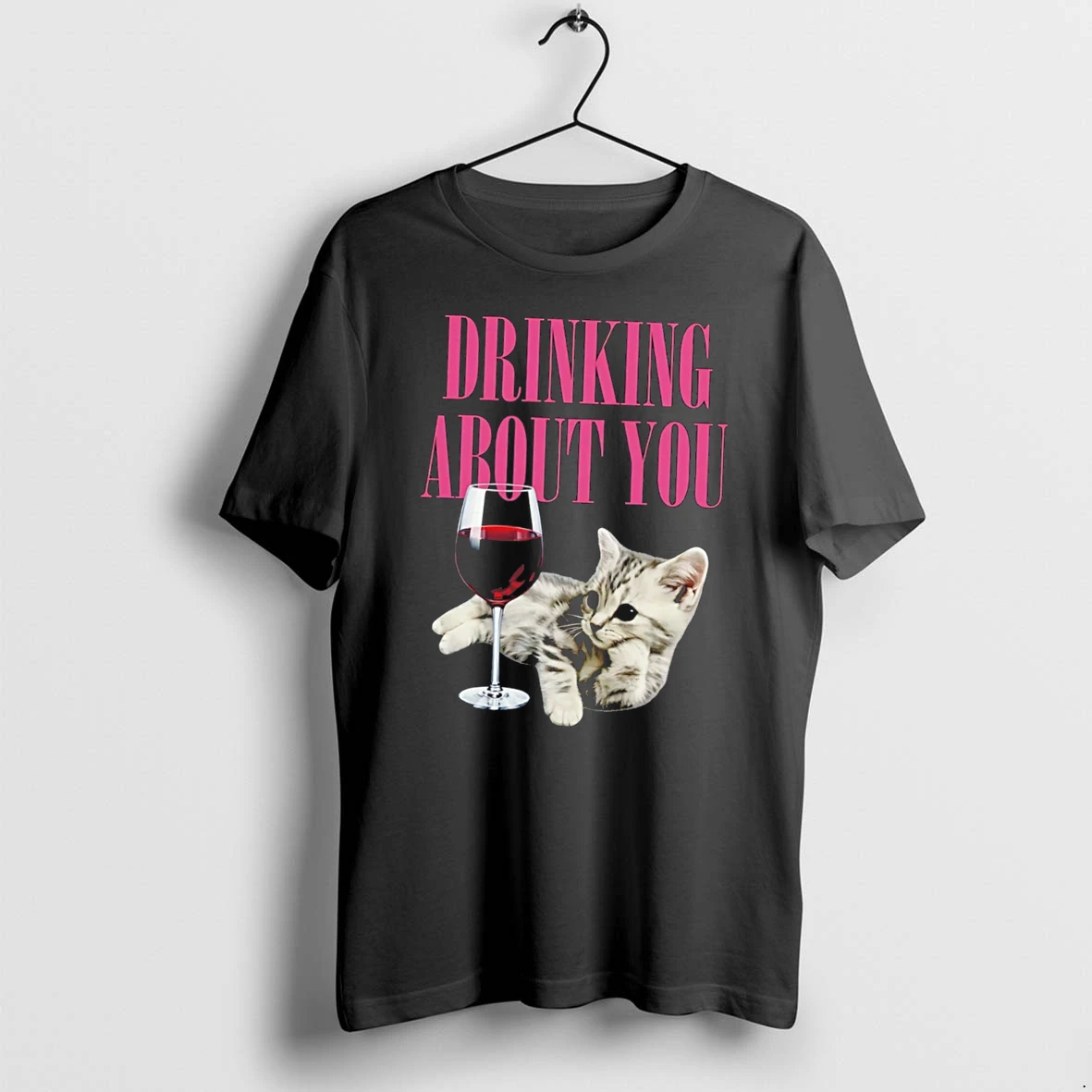 Officials Drinking About You Cute Kitten Tee Premium T Shirt Sweatshirt Hoodie
